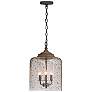 2_Capital Lighting Tybee 12 1/2" Wide 3-Light Nordic Grey Glass Pendant
