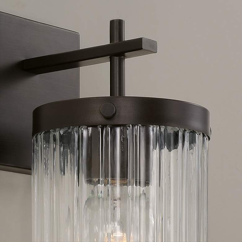 Image 4 Capital Lighting Vaughn 1 Light Sconce 5.5" Oil Rubbed Bronze more views