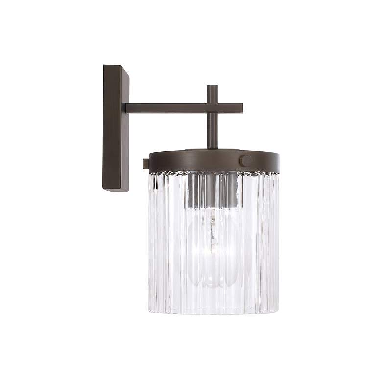 Image 6 Capital Lighting Vaughn 1 Light Sconce 5.5" Oil Rubbed Bronze more views