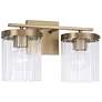 2_Capital Lighting Vaughn 2 Light Vanity 14.5" Aged Brass