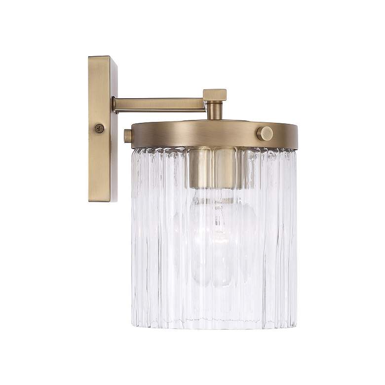 Image 6 Capital Lighting Vaughn 2 Light Vanity 14.5" Aged Brass more views