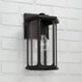 1_Capital Lighting Walton 1 Light Outdoor Wall-Lantern Black