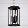 Thumbnail1 of Capital Lighting Walton 4 Light Outdoor Hanging-Lantern Black