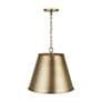 4_Capital Lighting Welker 1 Light Pendant Aged Brass more views