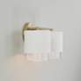 3_Capital Lighting Weller 2 Light Vanity 15" Matte Brass and White more views