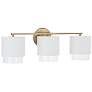 2_Capital Lighting Weller 3 Light Vanity 24.25" Matte Brass and White