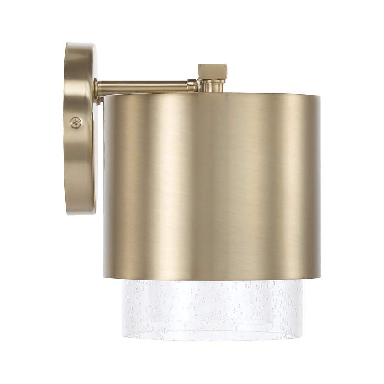 Image 5 Capital Lighting Weller 3 Light Vanity 24.25" Matte Brass more views
