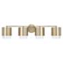 4_Capital Lighting Weller 4 Light Vanity 33.5" Matte Brass more views