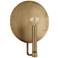 Capital Lighting Wells 1 Light Sconce Aged Brass