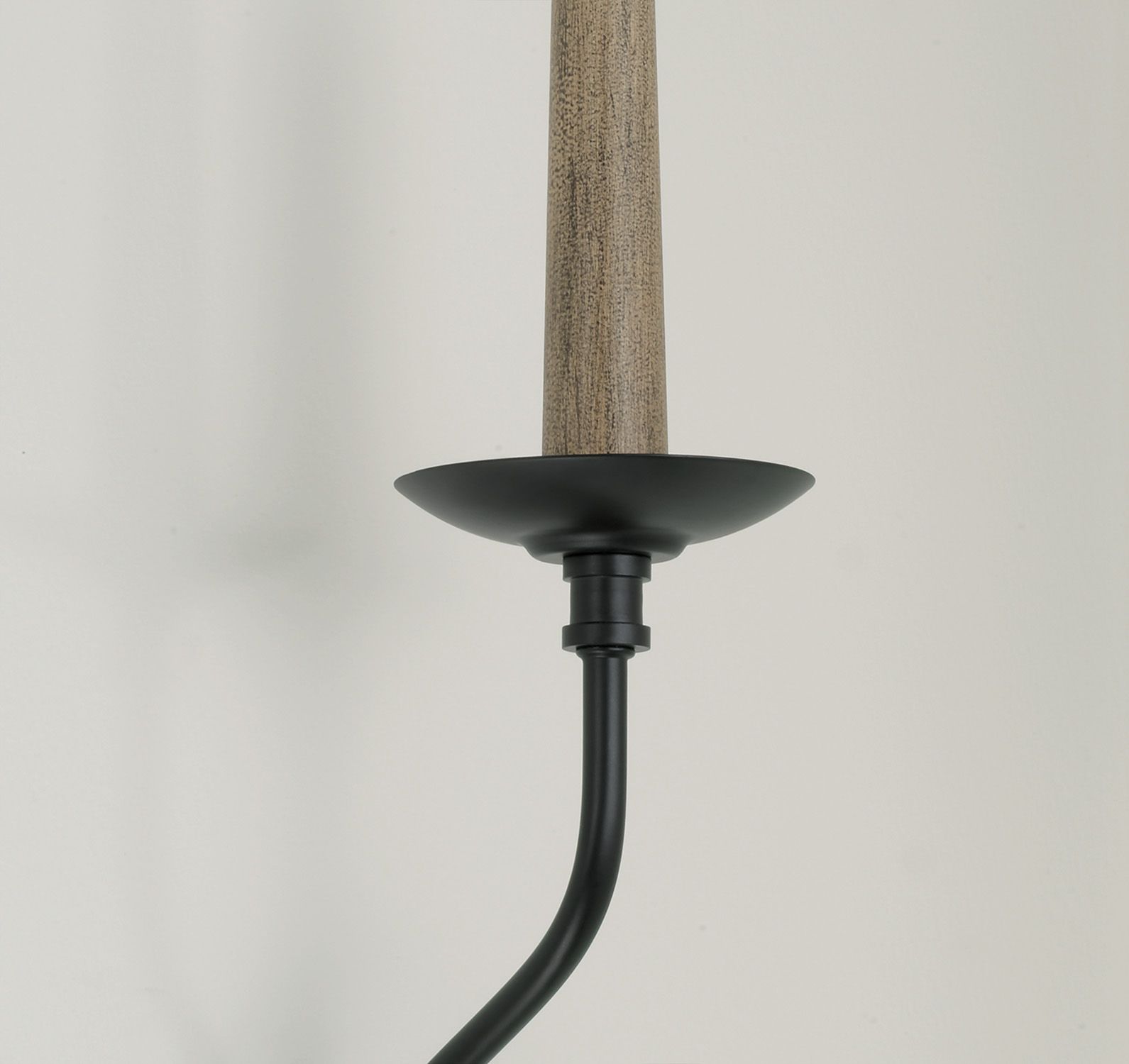 Image 3 Capital Lighting Wilder 1 Light Sconce 5" Matte Black more views