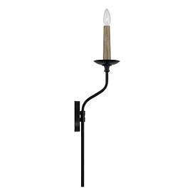 Image5 of Capital Lighting Wilder 1 Light Sconce Matte Black more views