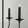 6_Capital Lighting Wilder 4 Light Chandelier 21.5" Matte Black more views