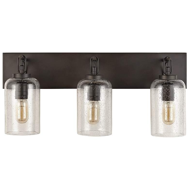 Image 1 Capital Lighting Wilton 3 Light Vanity Old Bronze