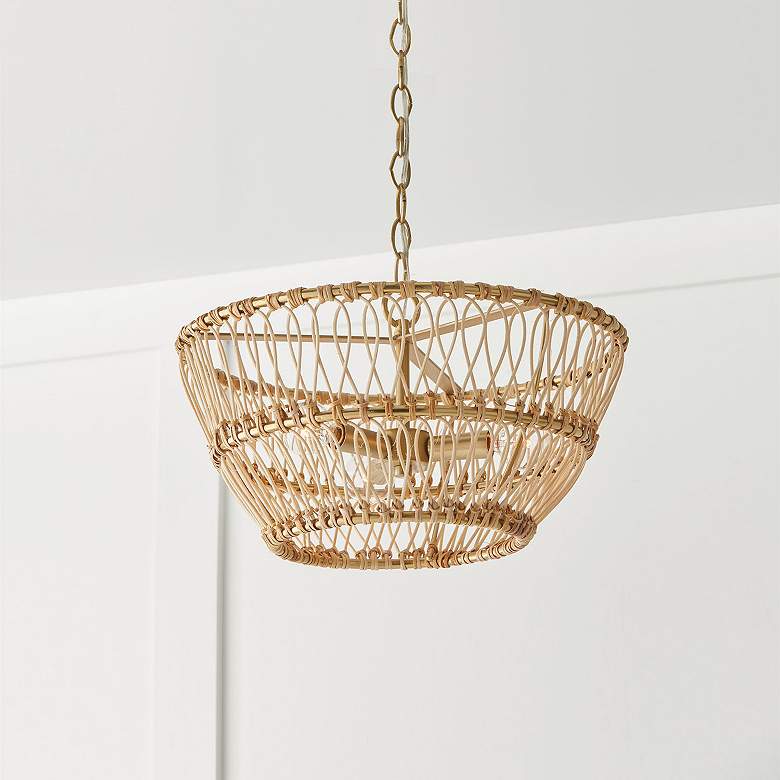 Image 3 Capital Lighting Wren 3 Light Semi-Flush Matte Brass more views
