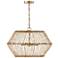 Capital Lighting Wren 4 Light Pendant Matte Brass