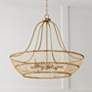 Thumbnail1 of Capital Lighting Wren 6 Light Chandelier Matte Brass