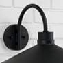 Thumbnail4 of Capital Lofton 10 1/2" High Black Outdoor Barn Wall Light more views