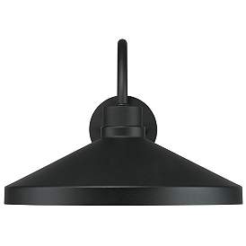Image5 of Capital Lofton 10 1/2" High Black Outdoor Barn Wall Light more views