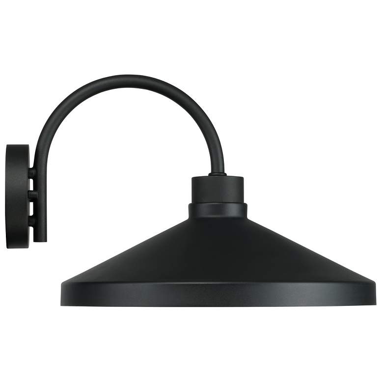 Image 6 Capital Lofton 10 1/2" High Black Outdoor Barn Wall Light more views