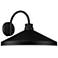 Capital Lofton 11 1/2" High Black Outdoor Barn Wall Light