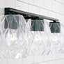 3_Capital Lucas 24" Wide Matte Black 3-Light Bath Light more views