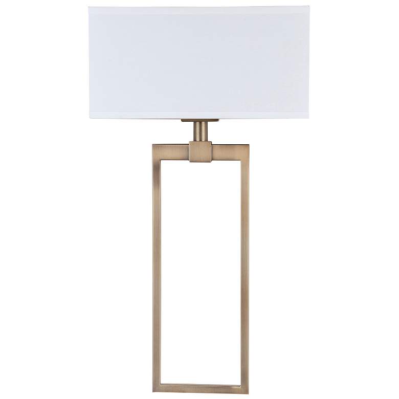 Image 2 Capital Lynden 27 1/2" High Aged Brass 2-Light Wall Sconce
