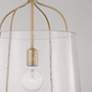 3_Capital Madison 14" Wide Aged Brass Metal Pendant Light more views