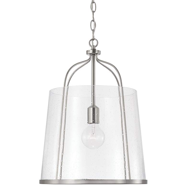Image 2 Capital Madison 14" Wide Brushed Nickel Pendant Light