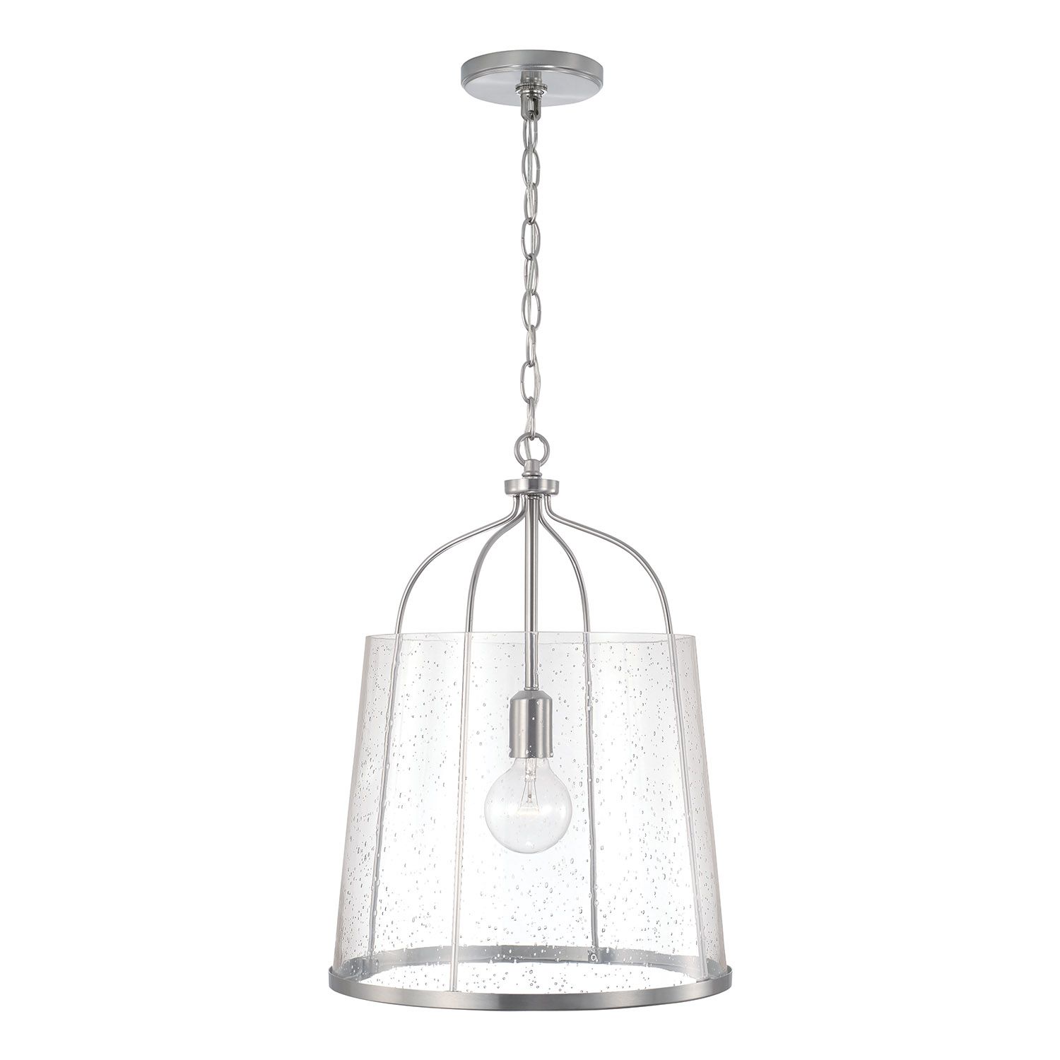 Image 5 Capital Madison 14" Wide Brushed Nickel Pendant Light more views