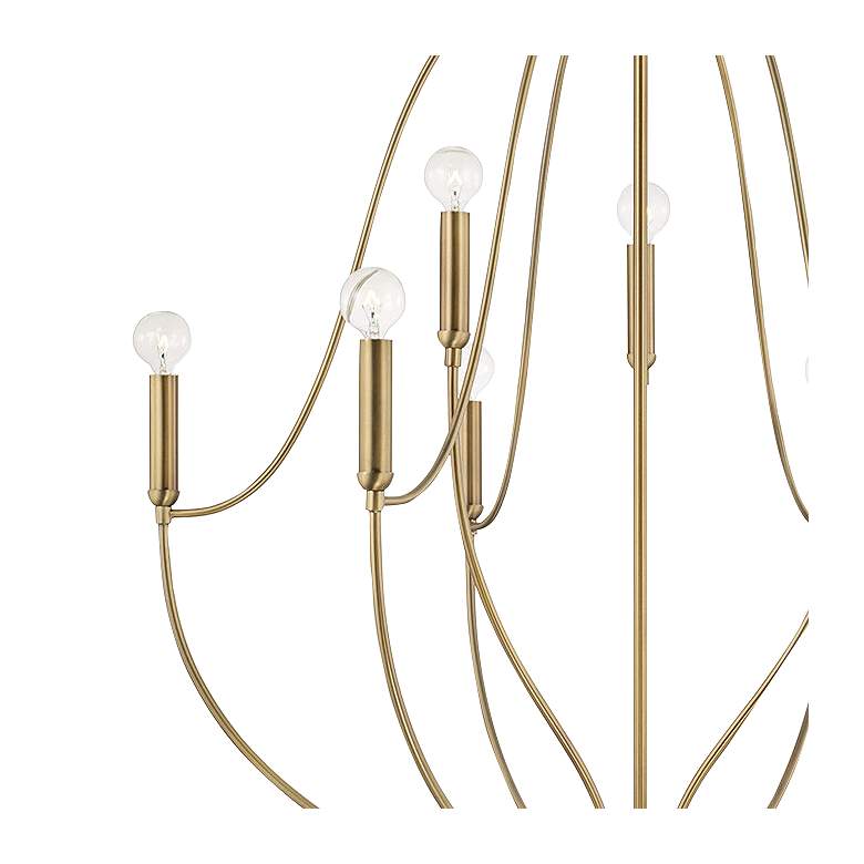 Image 3 Capital Madison 32 1/2" Wide Aged Brass 9-Light Chandelier more views