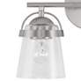 Capital Madison 9 1/2"H Brushed Nickel 2-Light Wall Sconce