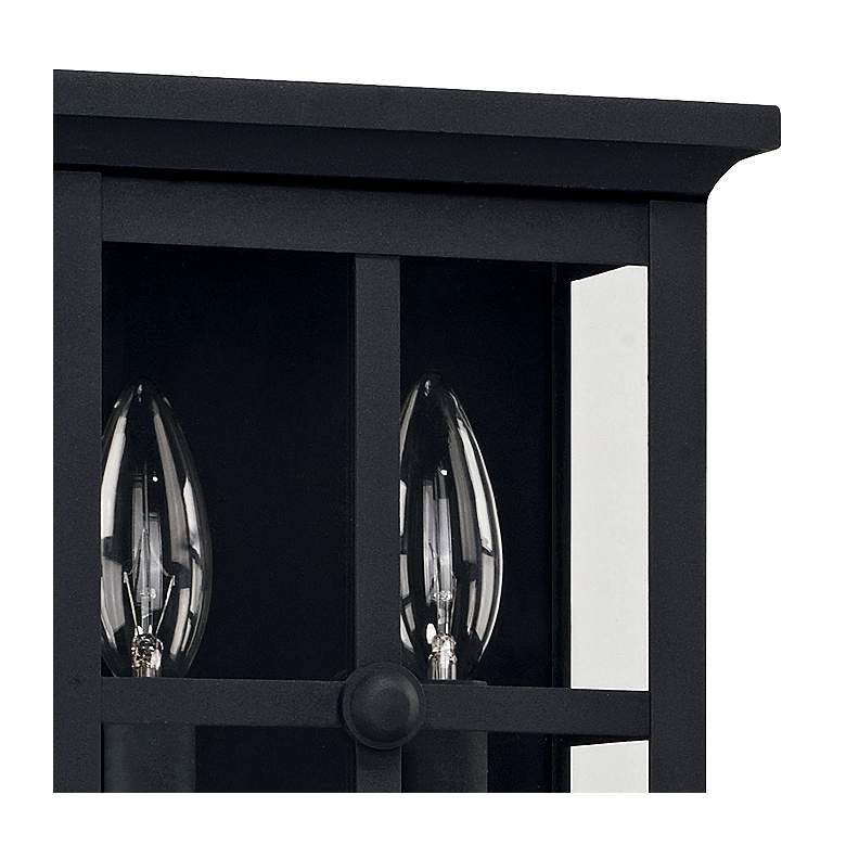 Image 2 Capital Mansell 11 inch High Black Outdoor Wall Light more views