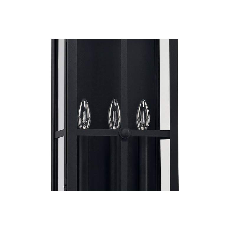 Image 3 Capital Mansell 32 inch High Black Outdoor Wall Light more views