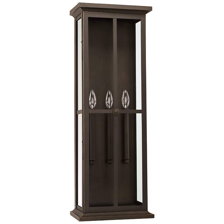 Image 1 Capital Mansell 32" High Oiled Bronze Outdoor Wall Light