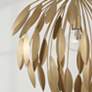3_Capital Margeaux 20" Wide Bufted Gold Metal Pendant Light more views