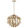 4_Capital Margeaux 20" Wide Bufted Gold Metal Pendant Light more views