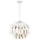Capital Margeaux 20" Wide Matte White Pendant Light