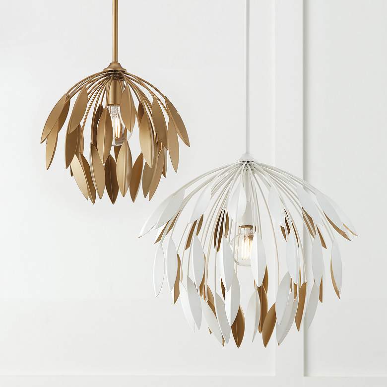 Image 6 Capital Margeaux 20" Wide Matte White Pendant Light more views