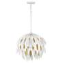 Capital Margeaux 20" Wide Matte White Pendant Light