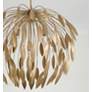 3_Capital Margeaux 28" Wide Bufted Gold Metal 5-Light Pendant more views