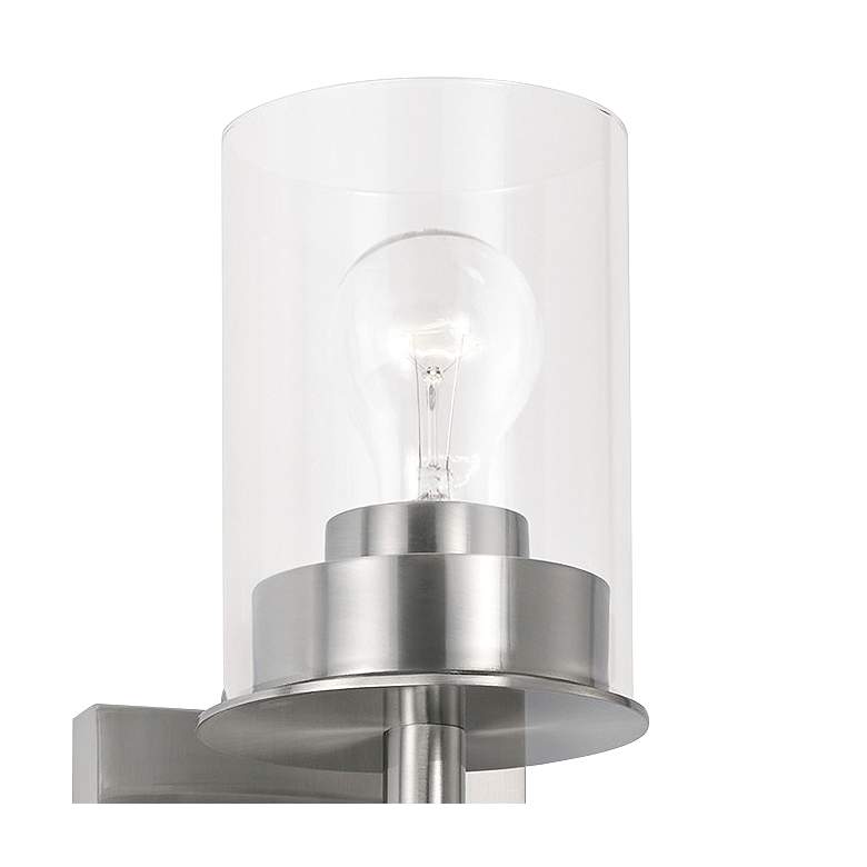 Image 3 Capital Mason 13" High Brushed Nickel Wall Sconce more views