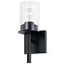 3_Capital Mason 13" High Matte Black Wall Sconce