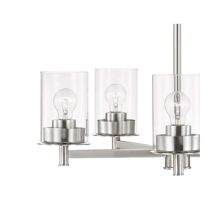 Image 3 Capital Mason 26" Wide Brushed Nickel 5-Light Chandelier more views