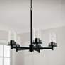 Thumbnail1 of Capital Mason 26" Wide Matte Black 5-Light Chandelier