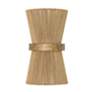 5_Capital Maya 16 1/4" High Matte Brass 2-Light Wall Sconce more views