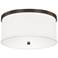 Capital Midtown 15 3/4" Wide Burnished Bronze Ceiling Light