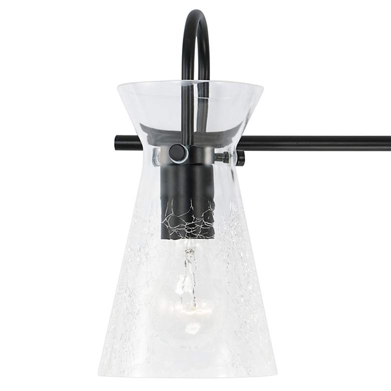 Image 3 Capital Mila 24" Wide Matte Black 3-Light Bath Light more views