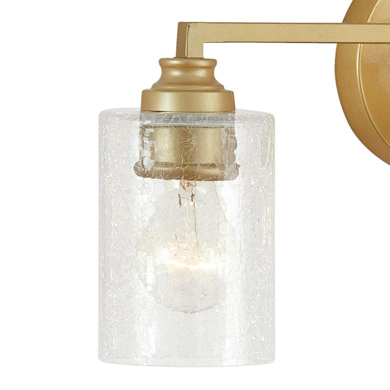 Image 2 Capital Milan 23" Wide Capital Gold 3-Light Bath Light more views