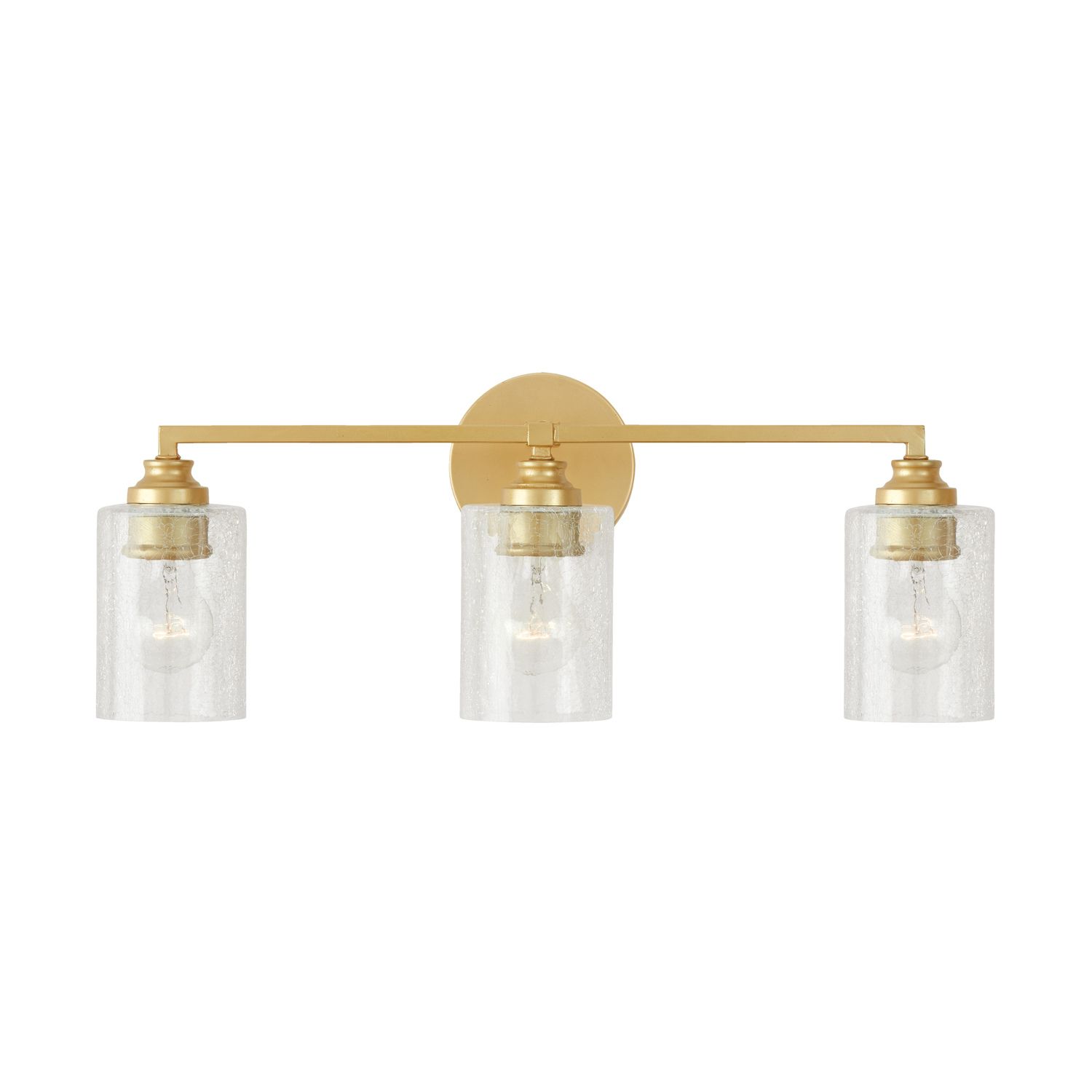 Image 4 Capital Milan 23" Wide Capital Gold 3-Light Bath Light more views