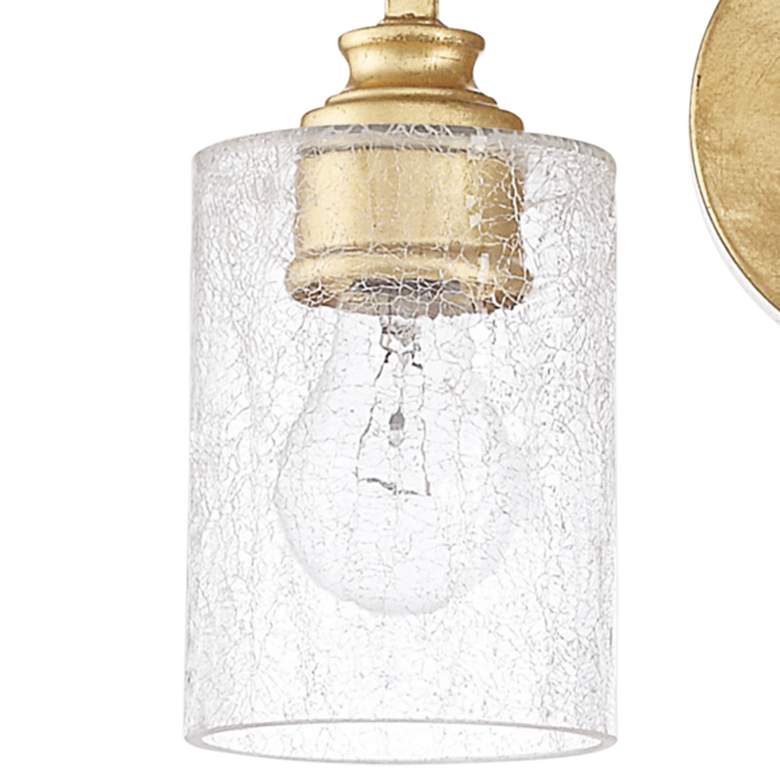 Image 2 Capital Milan 9" High Capital Gold 2-Light Wall Sconce more views
